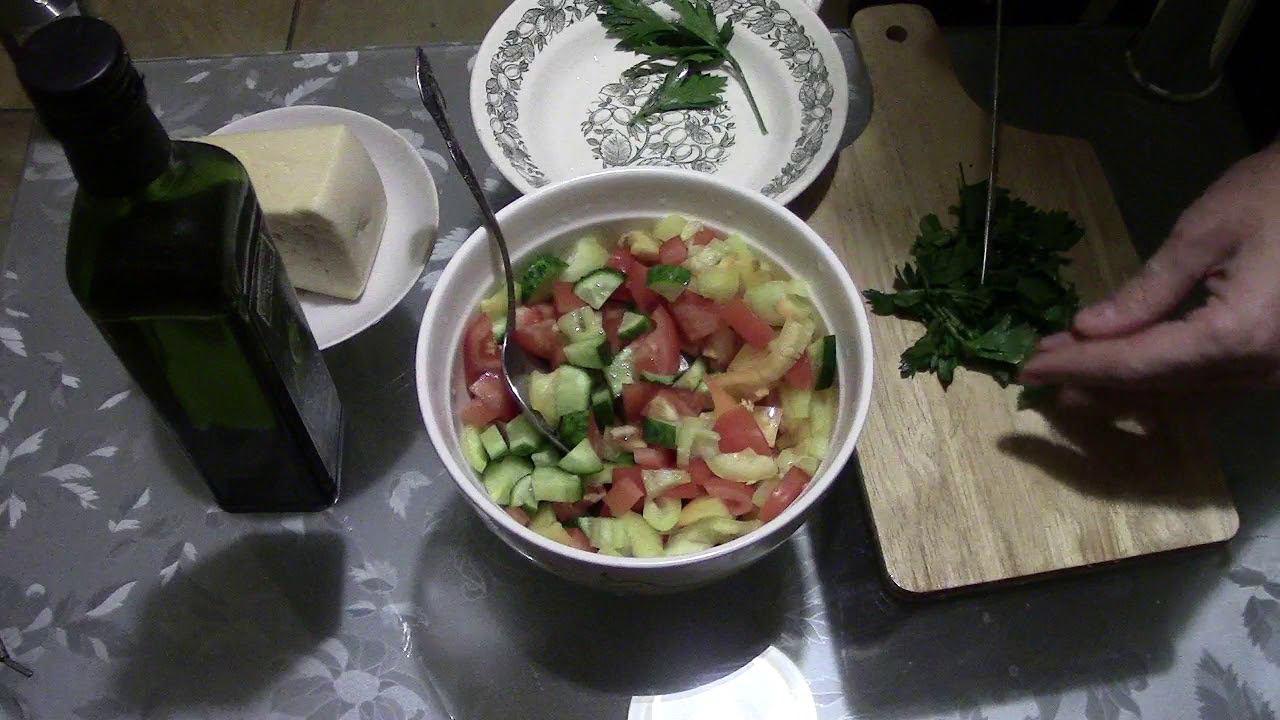 Шопский Салат Классический Рецепт смотреть онлайн