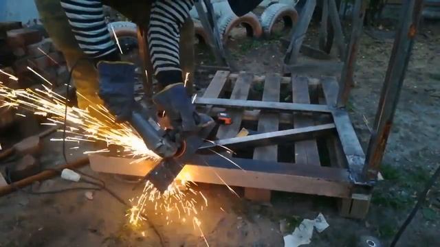 Турник и брусья своими руками. DIY #втренде#спорт