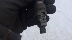 Форсунки ман, демонтаж (снять форсунку).Съёмник (ключ) форсунок Ман. Removing fuel injectors man