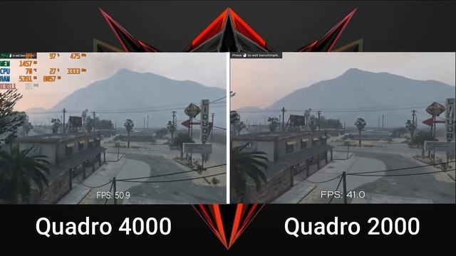 Quadro 4000 Vs Quadro 2000 Graphic Comparison GTA V смотреть онлайн