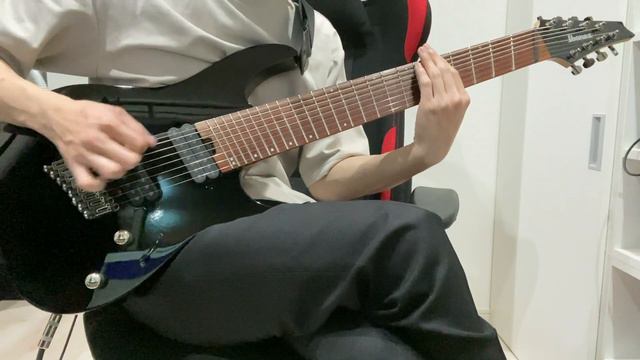 【推しの子】YOASOBI - アイドル 8弦で弾いてみた (8 string guitar cover) смотреть онлайн