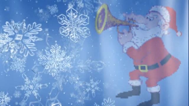 ФУТАЖ снежинки и дед мороз смотреть онлайн