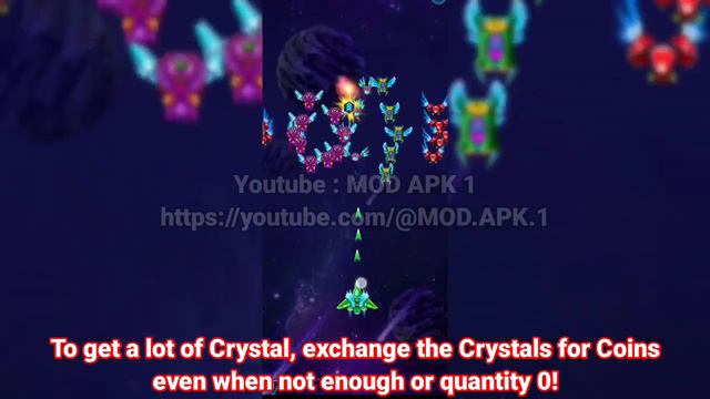Galaxy Attack: Alien Shooter MOD APK Unlimited Money Version 54.0 смотреть онлайн