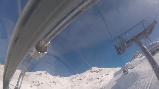 Risalita integrale seggiovia Leitner "Grand Plan-Colle inferiore Cime Bianche" Valtournenche (AO) смотреть онлайн