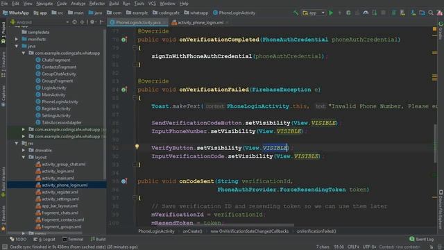 Phone Number Authentication With Firebase in Android - Firebase Phone Authentication Android Studio смотреть онлайн