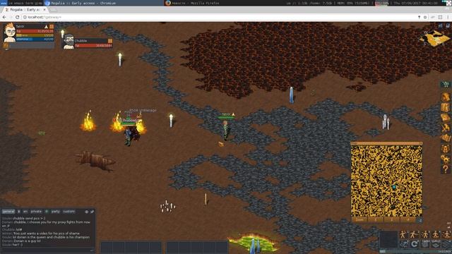 Rogalia: Chubble kills a daemon (easy one) смотреть онлайн