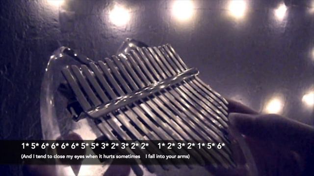 Someone You Loved - Lewis Capaldi | Impromptu Kalimba Cover + Easy Tabs (17k, C Maj.) смотреть онлайн