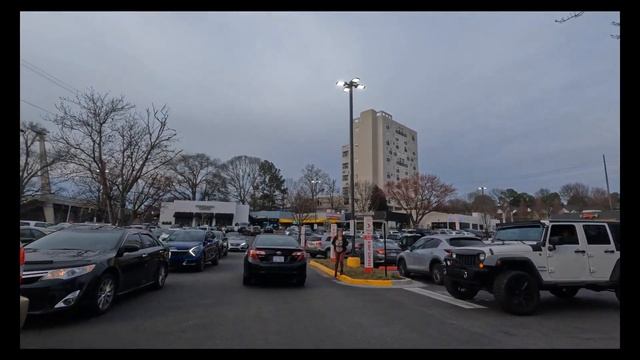 From Georgia Tech to Piedmont Park (10th ST) Atlanta Georgia USA - 6 | 4K смотреть онлайн