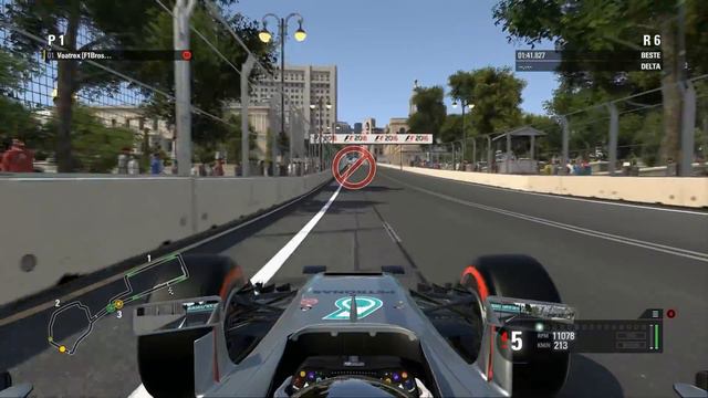 F1 2016: BAKU RÜCKWÄRTS - Hotlap | F1 Bros League | Voatrex смотреть онлайн