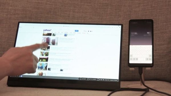 UPERFECT 4k Portable Monitor Touchscreen