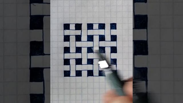 Как нарисовать 3Д картинку на листке в клетку смотреть онлайн