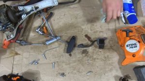 Ремонт мотокосы " Stihl FS-55 "