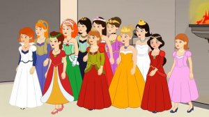 СПЯЩАЯ КРАСАВИЦА + ДВЕНАДЦАТЬ ТАНЦУЮЩИХ ПРИНЦЕСС сказка для детей, анимация и мультик