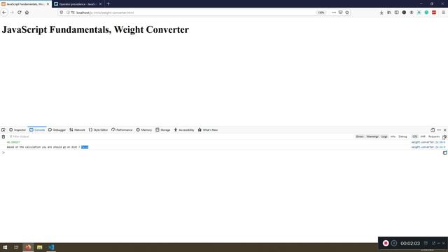 8 Coding Assignment, Weight Converter смотреть онлайн