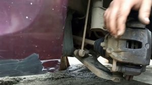 Замена передних тормозных колодок на Хендай Солярис (Hyundai Solaris)