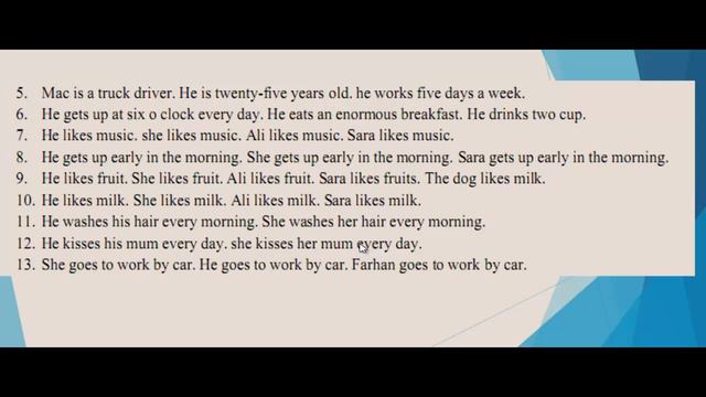 Complete English Tenses Part 2 in Pushtu (Present Simple Tense) смотреть онлайн