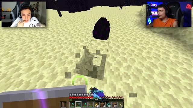 ENES'LE ENDER DRAGON'u KESTİK ! - MİNECRAFT SURVİVAL #10 смотреть онлайн