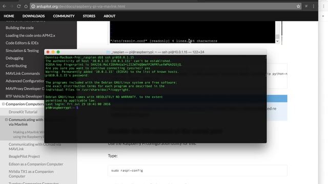 Connecting Raspberry Pi w/ Pixhawk and Communicating via MAVLink Protocol смотреть онлайн