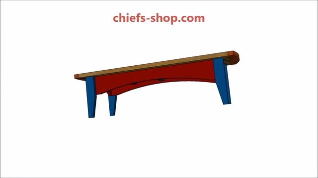 Chief's Shop Sketch of the Day: Garden Bench смотреть онлайн