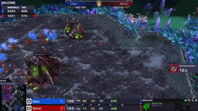 StarCraft 2: The RETURN of the KING - Serral v Clem : Game 2 смотреть онлайн