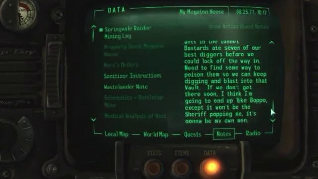 Fallout 3 Walkthrough - Pip Boy and Terminal #11 - SRML смотреть онлайн