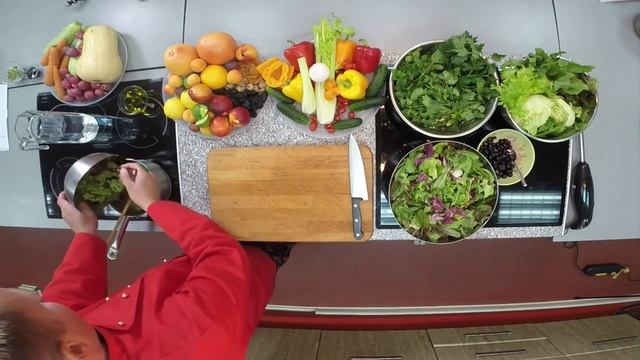 Крем суп из брокколи и шпината Макс Шитов