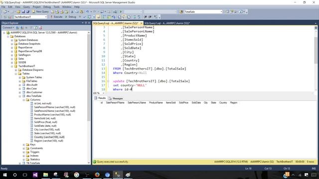How to filter Rows with Null Values in Select Statement - SQL Server / TSQL Tutorial Part 110 смотреть онлайн