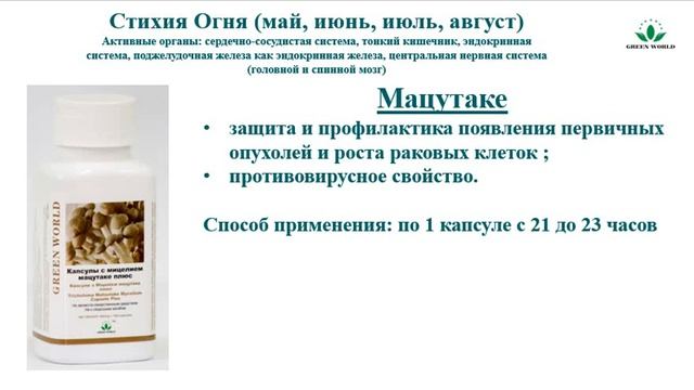 Полисахариды высших грибов компании Green World смотреть онлайн