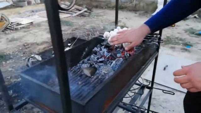 ШАМПИНЬОНЫ НА МАНГАЛЕ САМЫЙ ВКУСНЫЙ ШАШЛЫК смотреть онлайн