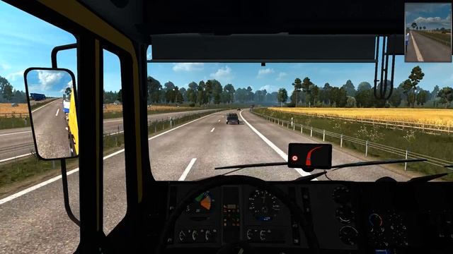 ETS 2 1.24 ProMods 2.03 MAN F90 Västeras - Gävle смотреть онлайн