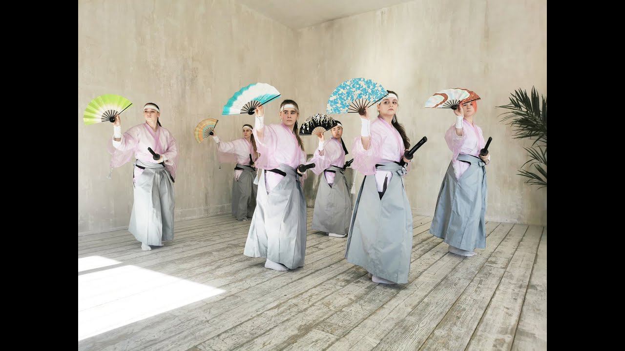 Kenbu Kokoro Kai | Танец с мечом | Традиционные японские воинские искусства для девушек  剣舞