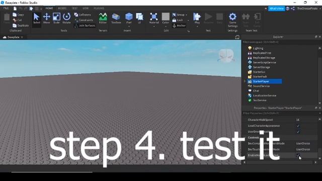 Roblox Studio | How to disable shift lock in your game смотреть онлайн