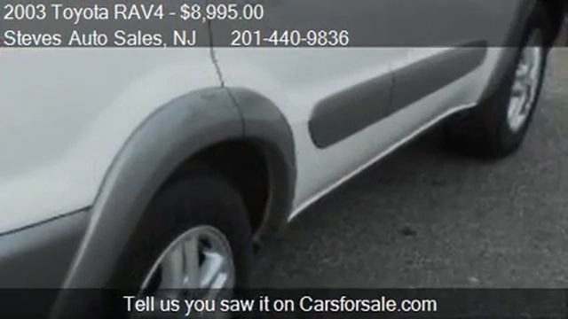 2003 Toyota RAV4 4WD - for sale in Little Ferry, NJ 07643 смотреть онлайн