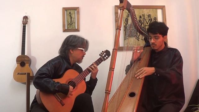 Vals Venezolano N°3 (Natalia) - Guitarpa Dúo - A. Lauro смотреть онлайн