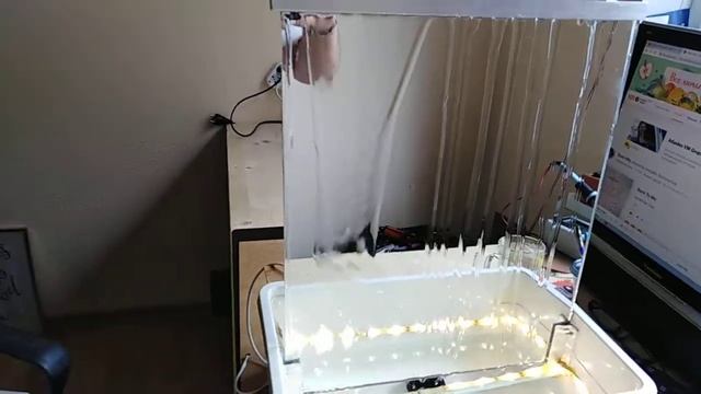 Зеркальный фонтанчик с подсветкой своими руками смотреть онлайн