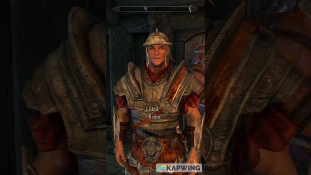 Hadvar talks about Legate Rikke. Skyrim Anniversary Edition