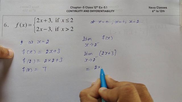 Class 12 Ex 5.1 Q6 Math | Continuity | Chapter 5 | Q6 Ex 5.1 Class 12 Math | Ex 5.1 Q6 Class 12 Mat смотреть онлайн