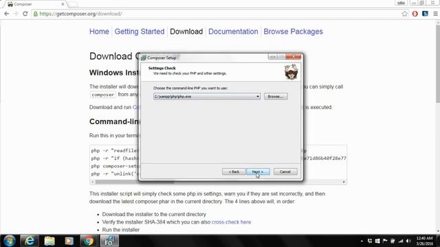 Downloading and Installing Composer Dependency Manager for PHP In Urdu смотреть онлайн