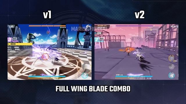 Honkai 6.4 - Herrscher of Origin V1 vs V2 Animation смотреть онлайн