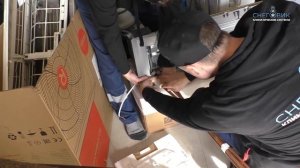 Монтаж внутреннего блока кондиционера