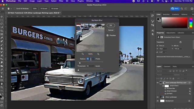 Create Oil Paintings from Photos | Adobe Photoshop Tutorial смотреть онлайн