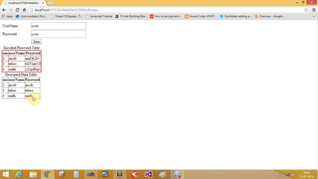 Encode and decode password in asp net part-1 смотреть онлайн