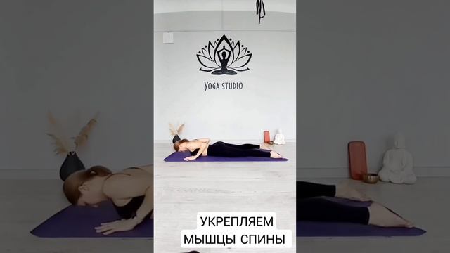 несколько упражнений для укрепления мышц спины. главная деталь - подкручивание таза! смотреть онлайн