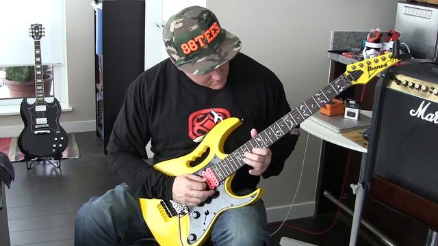Ibanez JEM Jr Yellow Wild Boy смотреть онлайн