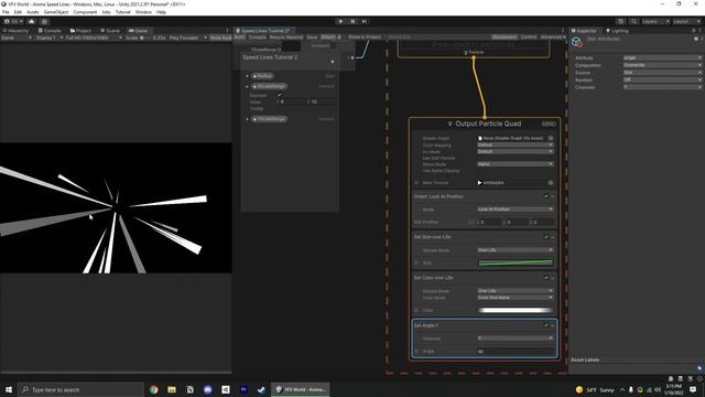 How to make Anime Speed Lines in Unity VFX Graph смотреть онлайн