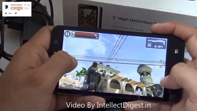 Videocon A55 HD Review- Features, Specifications, Gaming and Benchmark смотреть онлайн