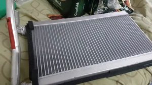 паджеро 4 ,замена радиатора отопителя