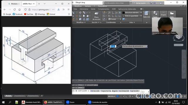 modelar figura autocad 4 смотреть онлайн
