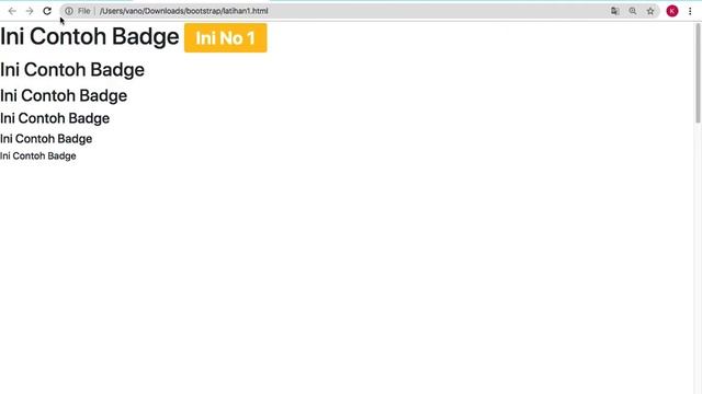 Badge Bootstrap 5#20 смотреть онлайн