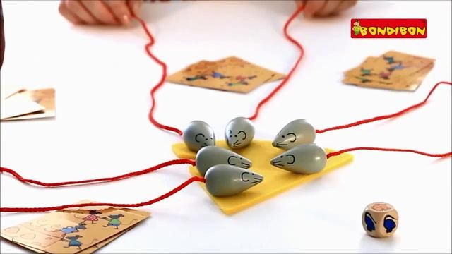 Настольная игра Кошка и мышки Bondibon смотреть онлайн